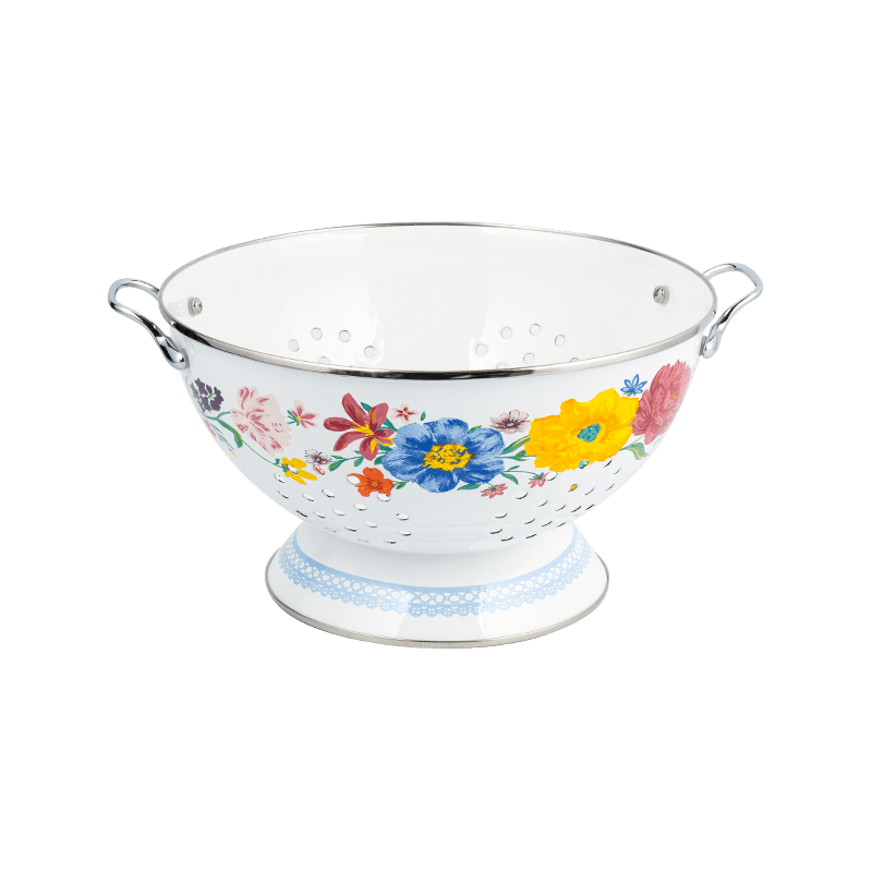 ভিনটেজ এনামেল ফলের ঝুড়ি