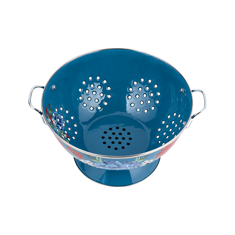 ভিনটেজ এনামেল ফলের ঝুড়ি