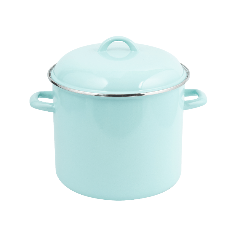 755 ডি এনামেল ডাবল হ্যান্ডেল লম্বা বালতি