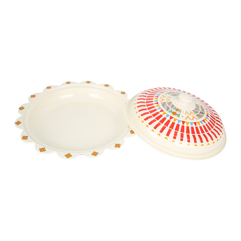 40 সেমি এনামেল সূর্য আকৃতির পাত্র