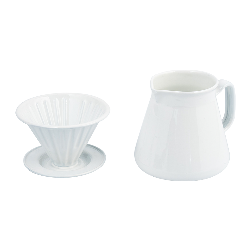 এনামেল কফি বাসন কিট